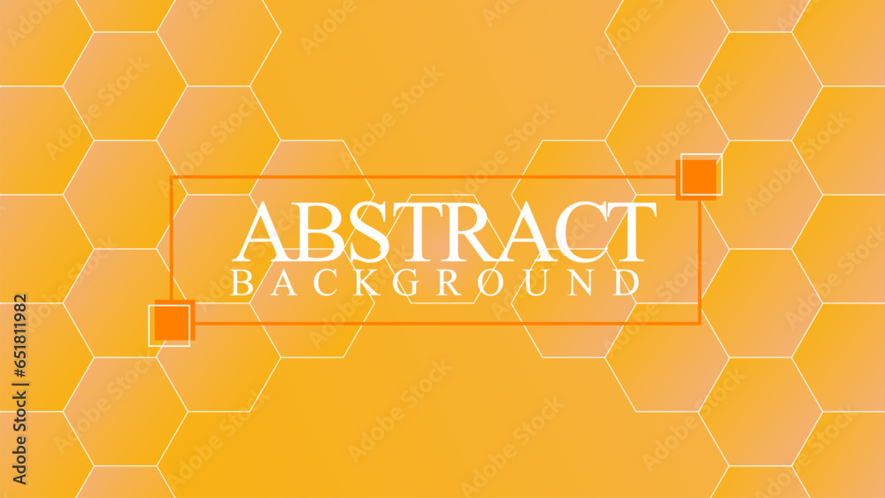 Vector orange honey abstract background illustration design - obrazy, fototapety, plakaty 