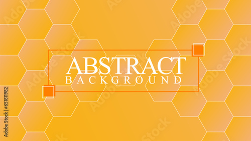 Vector orange honey abstract background illustration design