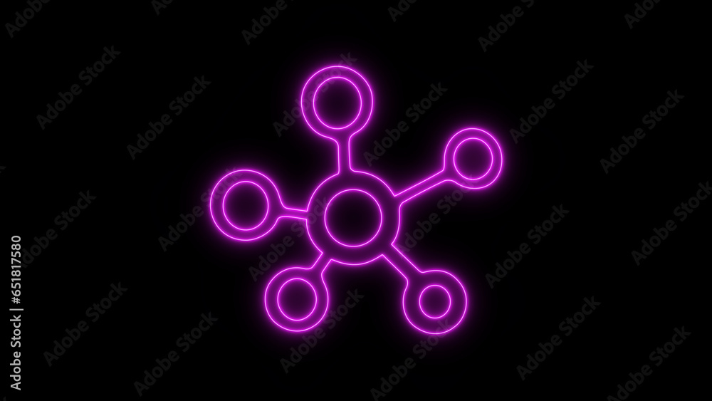 neon molecule icon. Chemistry science, molecular structure, chemical laboratory dna cell protein illustrations. Signs scientific research. neon molecule icon. Chemistry science, molecular structure, chemical laboratory dna cell protein illustrations. Signs scientific research.