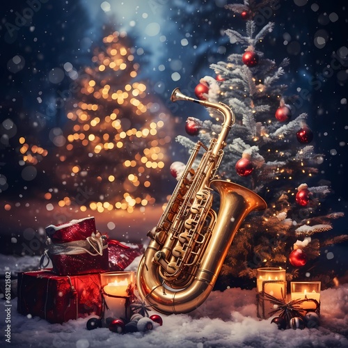 saxophone in the night