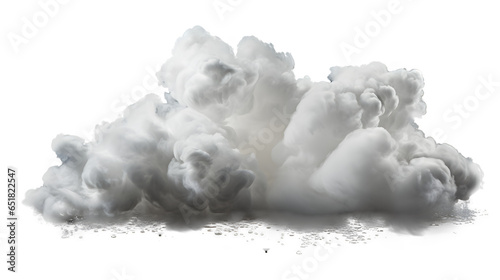 Cloud on transparent background