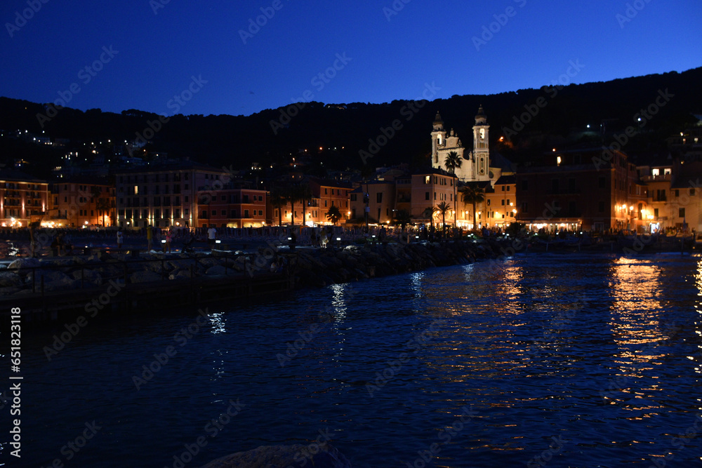 Fototapeta premium Laigueglia di sera