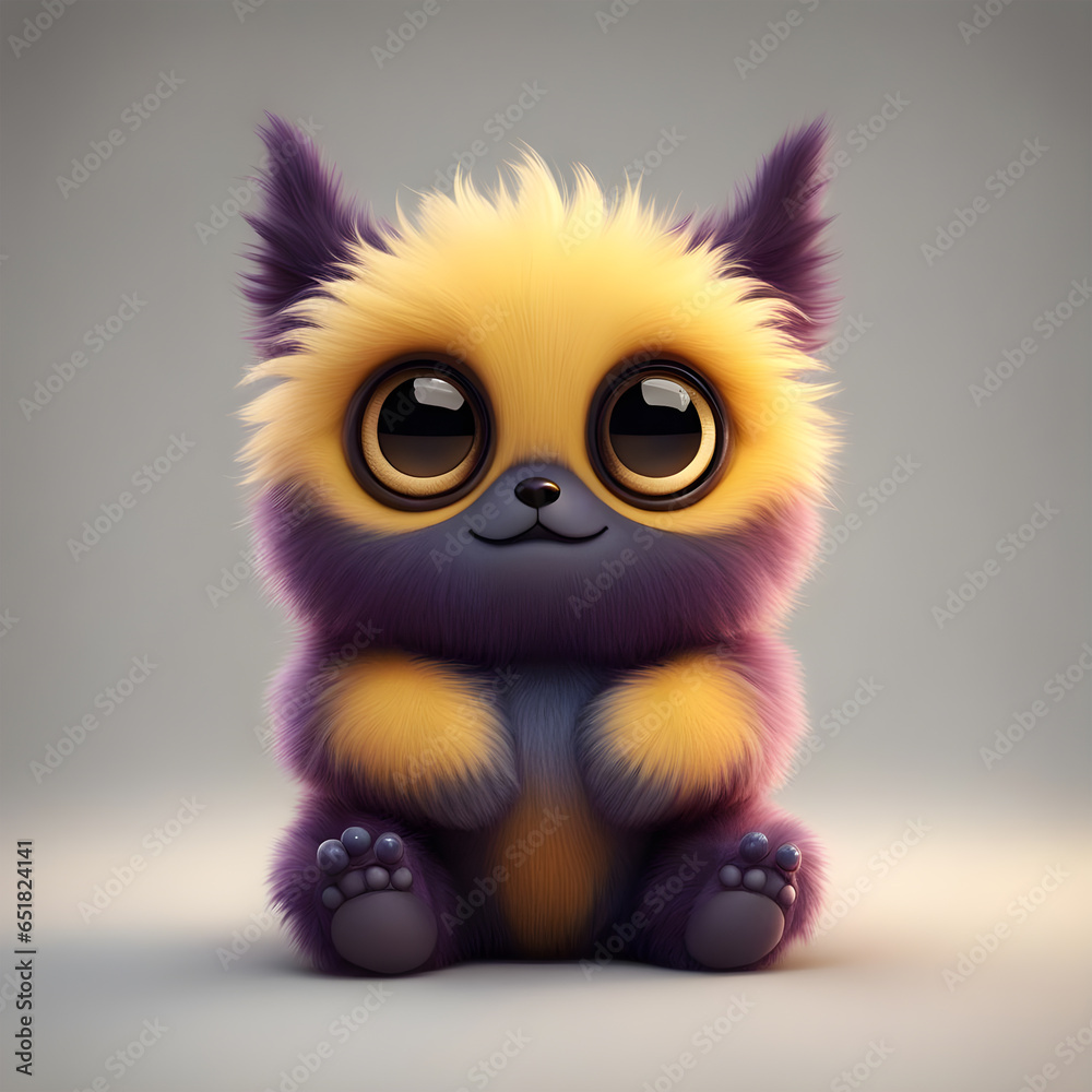 cute little monster smooth skin soft fur bright eyes cute little monster smooth skin soft fur bright eyes