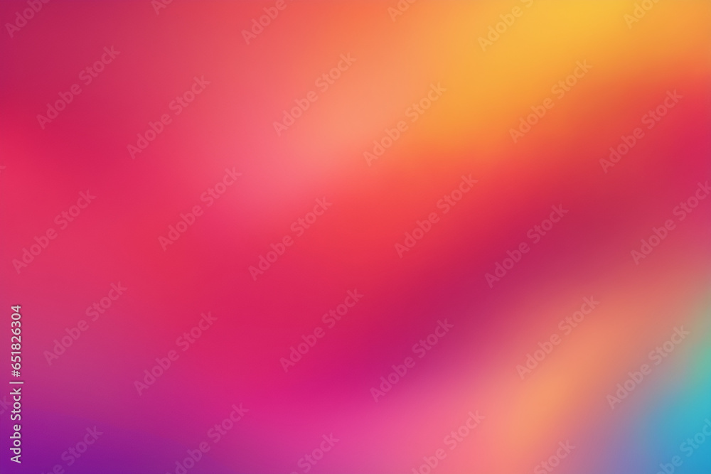 Vibrant gradient background with various colors. Bold, dynamic design template.