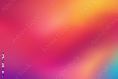 Vibrant gradient background with various colors. Bold, dynamic design template.