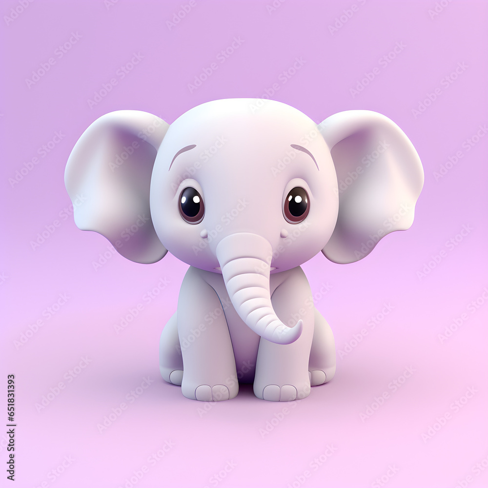 elephant in cartoon