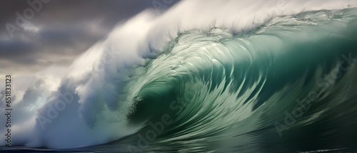 Big Waves in Sea, Highly Realistic Photography © Ozis