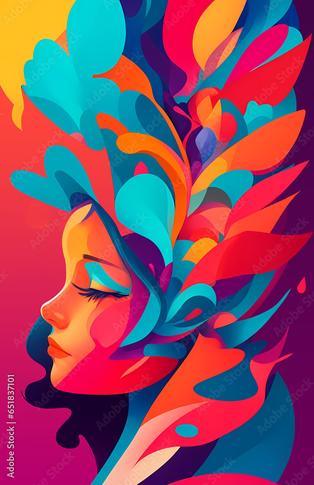 Head of a dejected person silhouette. Conceptual illustration of anxiety and negative feelings.an abstract representation of the disordered and agitated condition of a chaotic mind. Head of a dejected person silhouette. Conceptual illustration of anxiety and negative feelings.an abstract representation of the disordered and agitated condition of a chaotic mind.