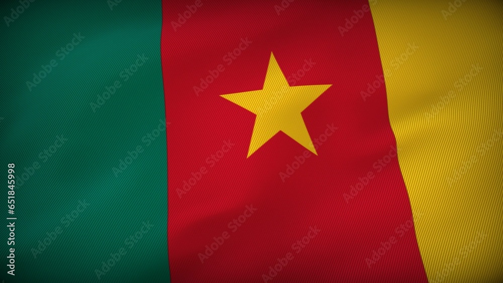 Cameroon Flag Reflections: A Symbolic Portrait Cameroon Flag Reflections: A Symbolic Portrait