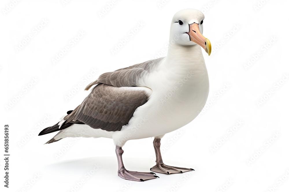 Obraz premium Albatross isolated on white background