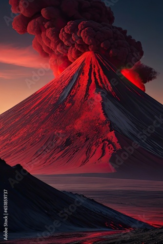 volcano eruption