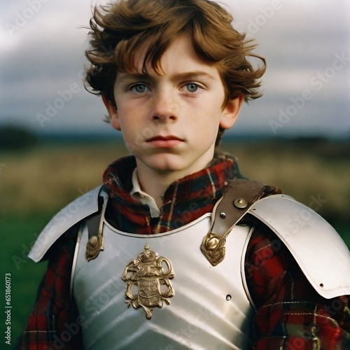 portrait of a knight