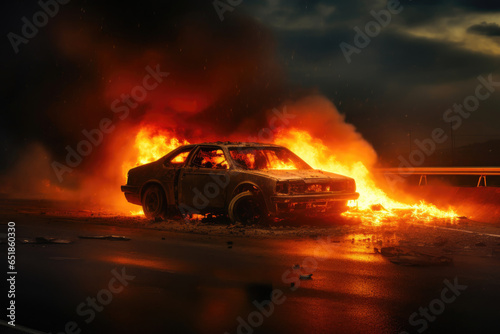 Inferno on the Asphalt: Post-Apocalyptic Road Rage