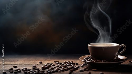 Dark and Moody Coffee Scene