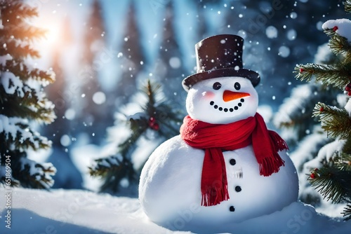 snowman of the snow © Abdullah