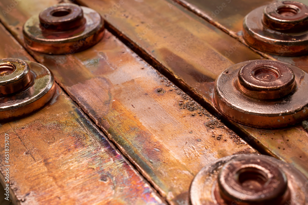 copper elements. spring flat bars. copper elements. spring flat bars.