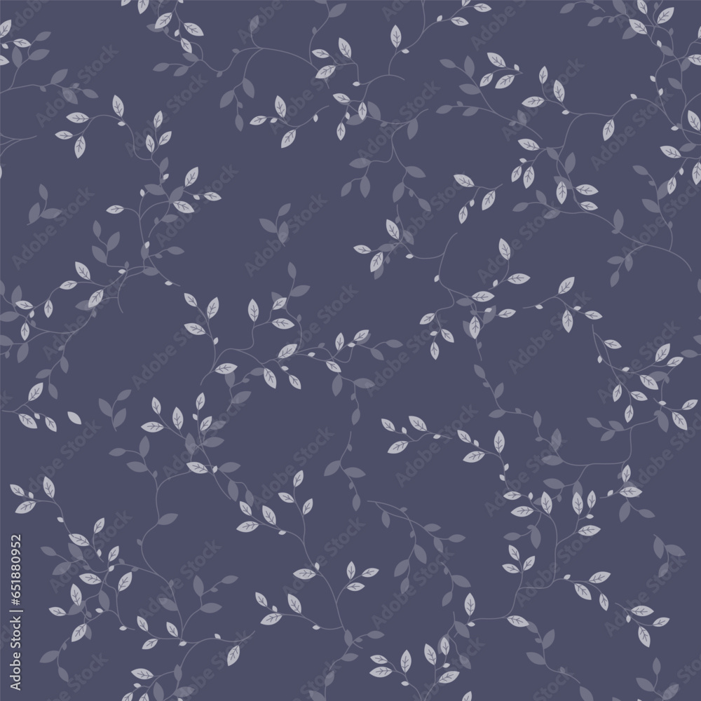 seamless pattern of branches and leaves seamless pattern of branches and leaves