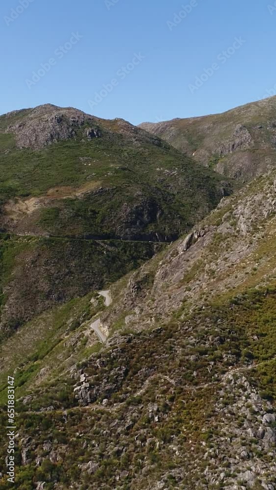Vertical Video of Mountain Landscape Vertical Video of Mountain Landscape