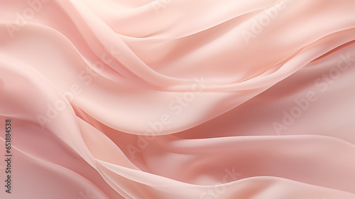 light pink silk with wave, textile background