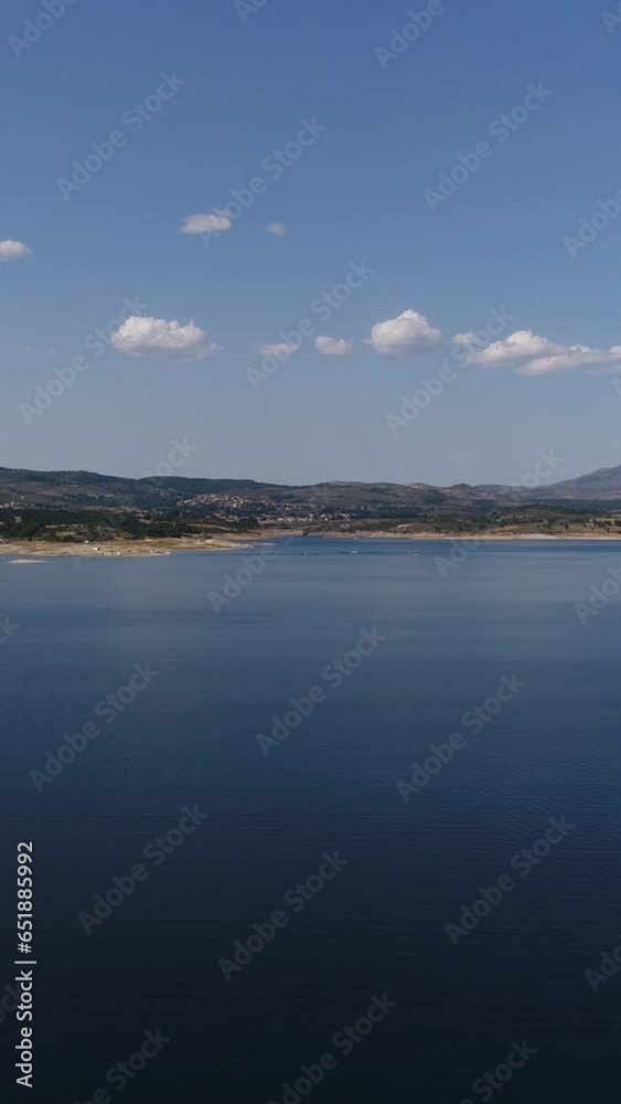 Vertical Video of Clear Blue Water Of A Mountain River Vertical Video of Clear Blue Water Of A Mountain River