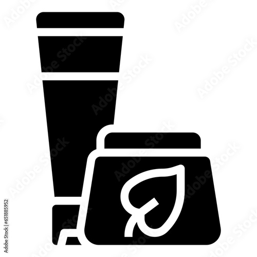 Bild auf Leinwand BEAUTY CARE filled outline icon,linear,outline,graphic,illustration