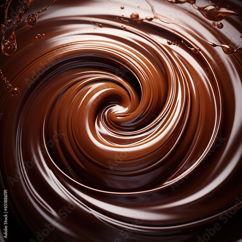 milk chocolate swirl