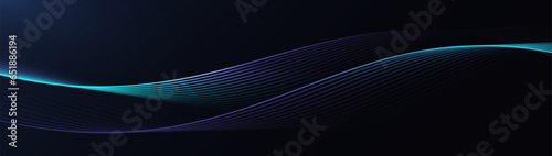 White abstract dynamic line wavy glowing on grey background. Modern shiny white lines pattern. Vector illustration
