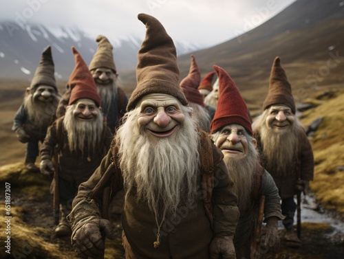 There are thirteen funny Christmas trolls in Iceland, known as Jólasveinar. These trolls carry Christmas presents in the northern countries much like Santa Claus in other countries. digital AI