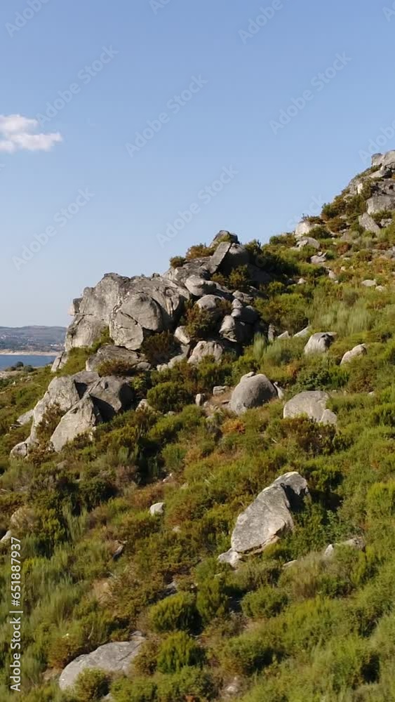 Vertical Video of Amazing Mountains Landscape Vertical Video of Amazing Mountains Landscape