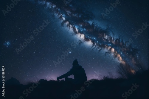 night in the mountains Milky Way © FocusFables