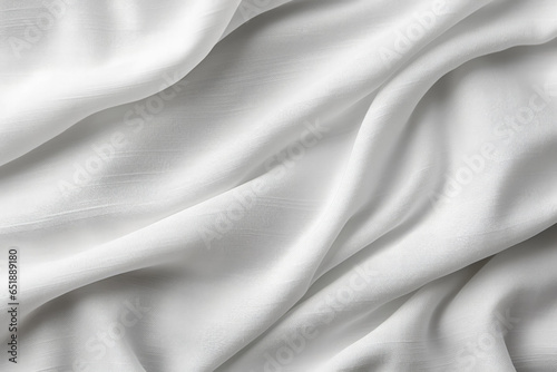 Vintage white fabric texture and seamless background captured in panorama 