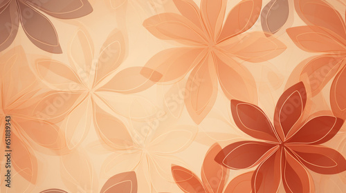 Seamless floral pattern. Abstract background. Wallpaper. Phone screensaver. Desktop screensaver. Computer wallpaper. Floral background. Warm tone. Warm-toned background. Seamless background.