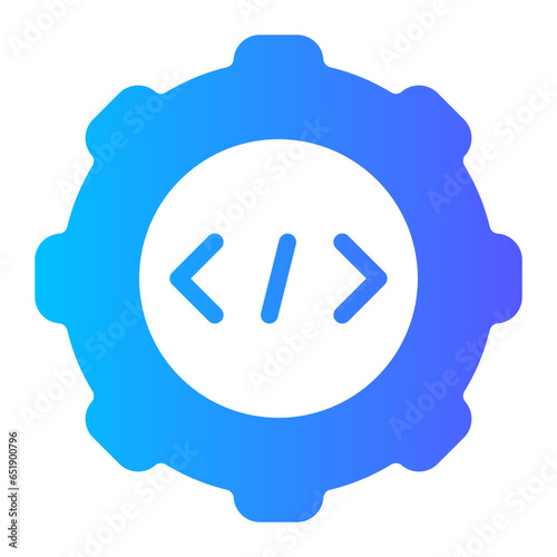 settings gradient icon