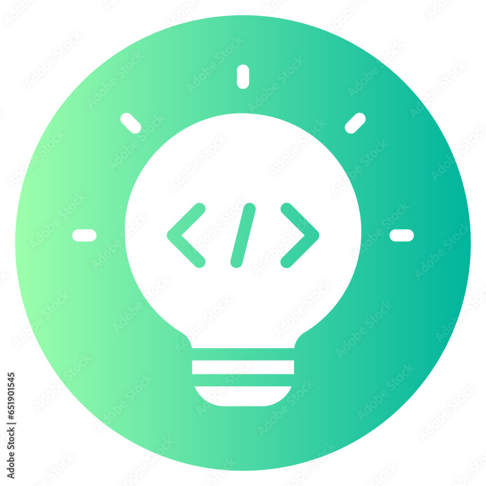 idea gradient icon