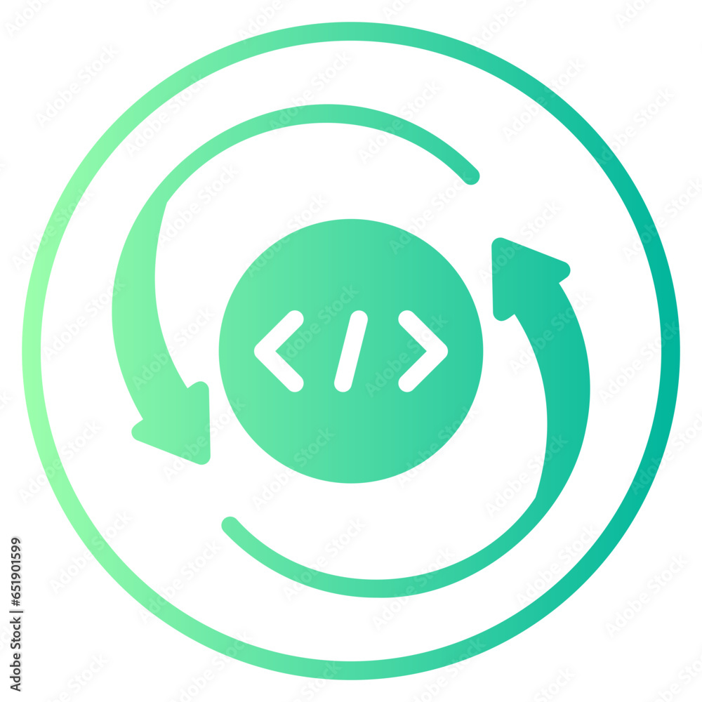 agile gradient icon agile gradient icon