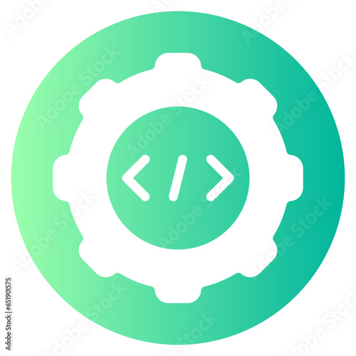 settings gradient icon