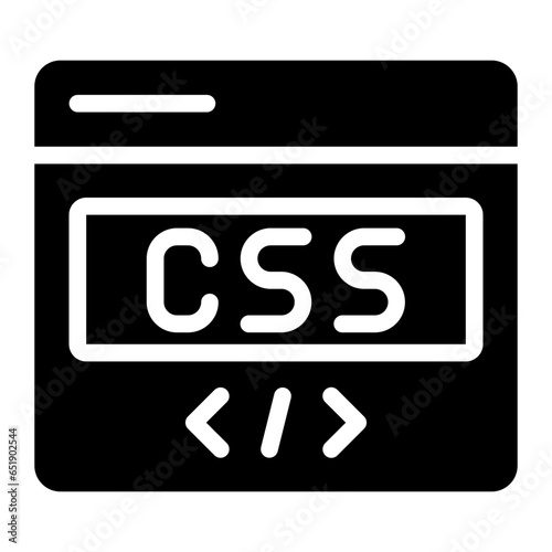 css glyph icon