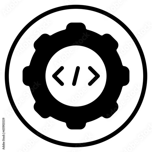 settings glyph icon