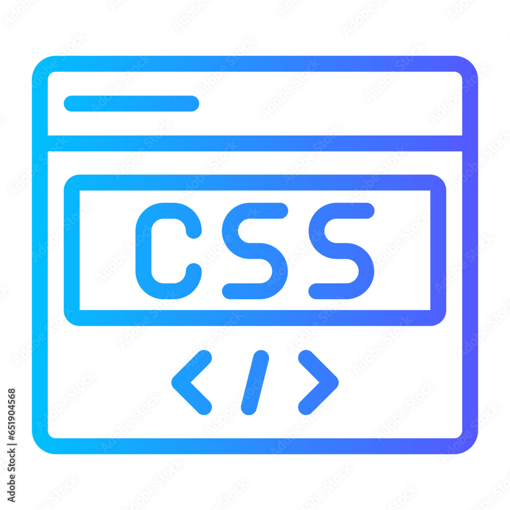 css gradient icon