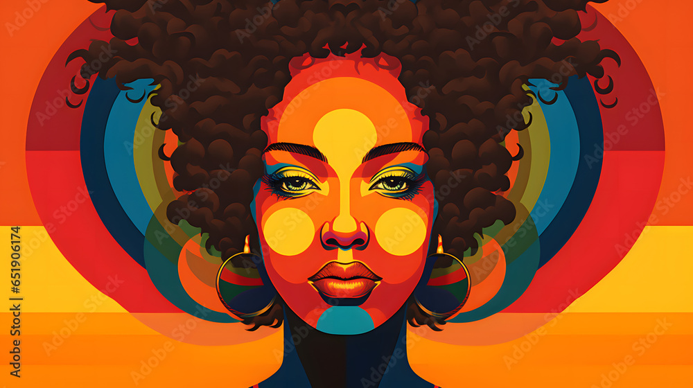 Empoderamento e Igualdade: Celebrando o Dia da Consciência Negra, AI Generativa - obrazy, fototapety, plakaty 