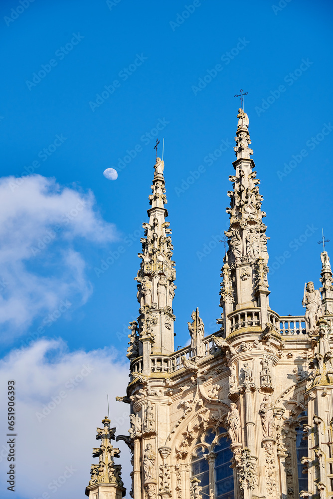 Catedral de la ciudad de Burgos, España