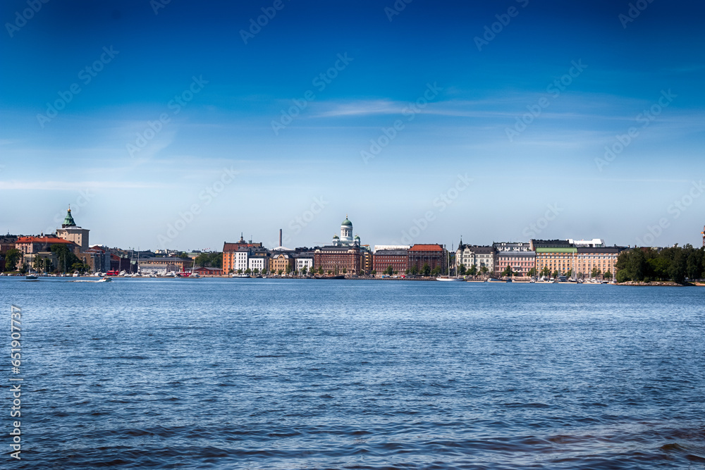 Naklejka premium Summer in Helsinki