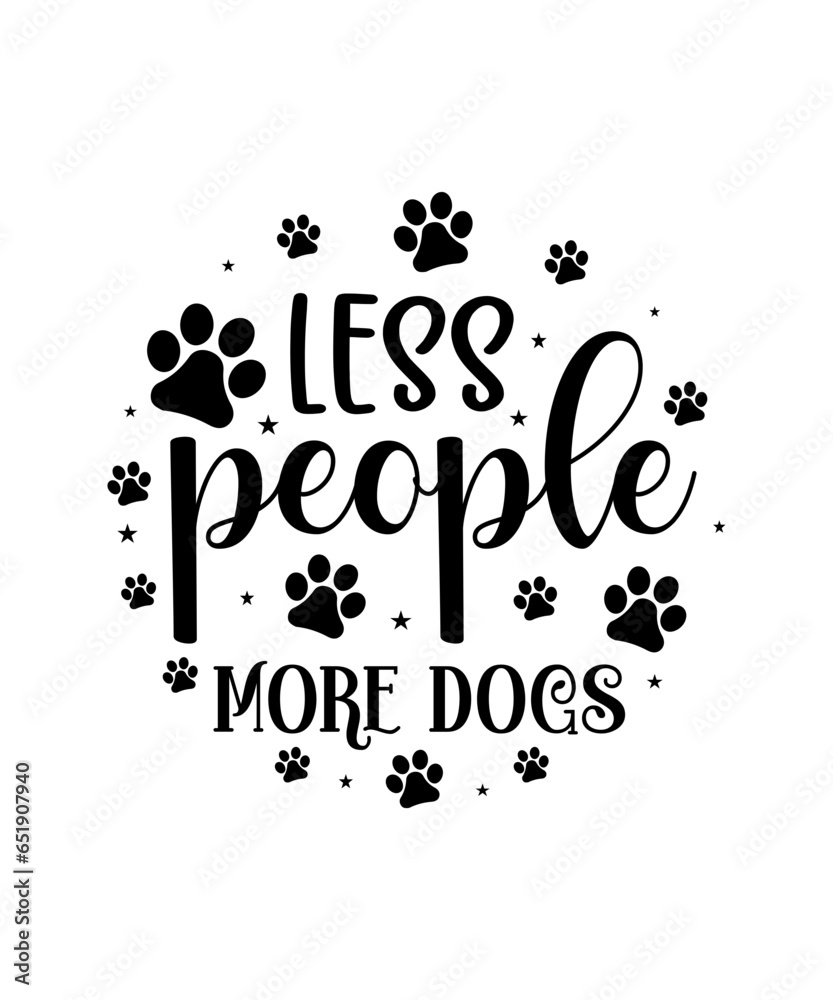 Dog Clipart Bundle, Dog Svg Bundle, Paw Prints Svg, Dog Monogram Svg