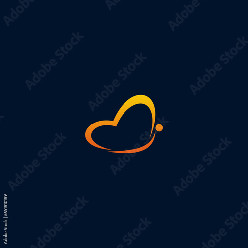 love smile logo design