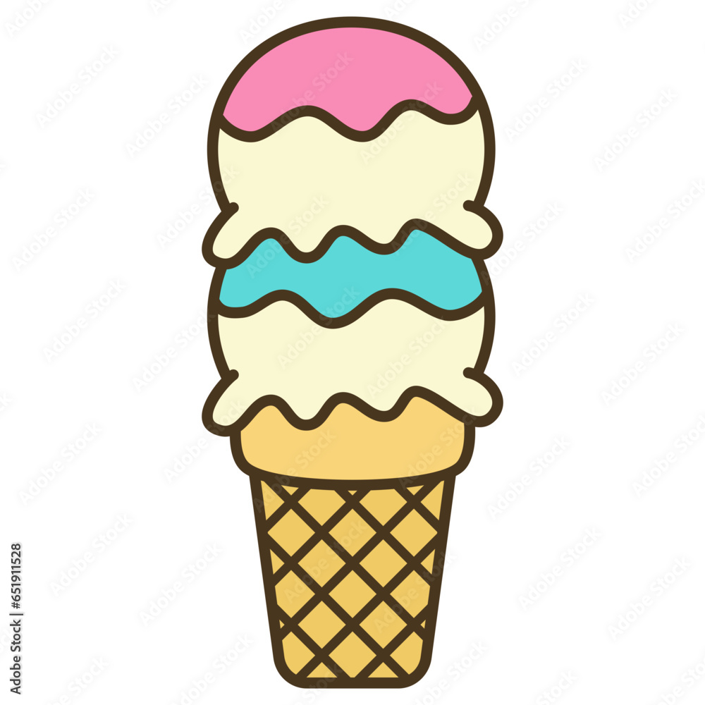 ice cream illustration ice cream illustration