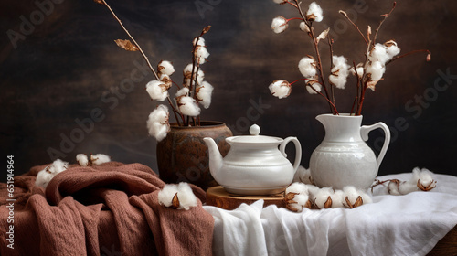 still life with teapot