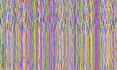 colorful abstract curly lines pattern background,
seamless colored wave pattern