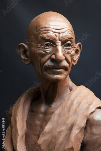 Illustration of Happy Jayanti - Mahatma gandhi