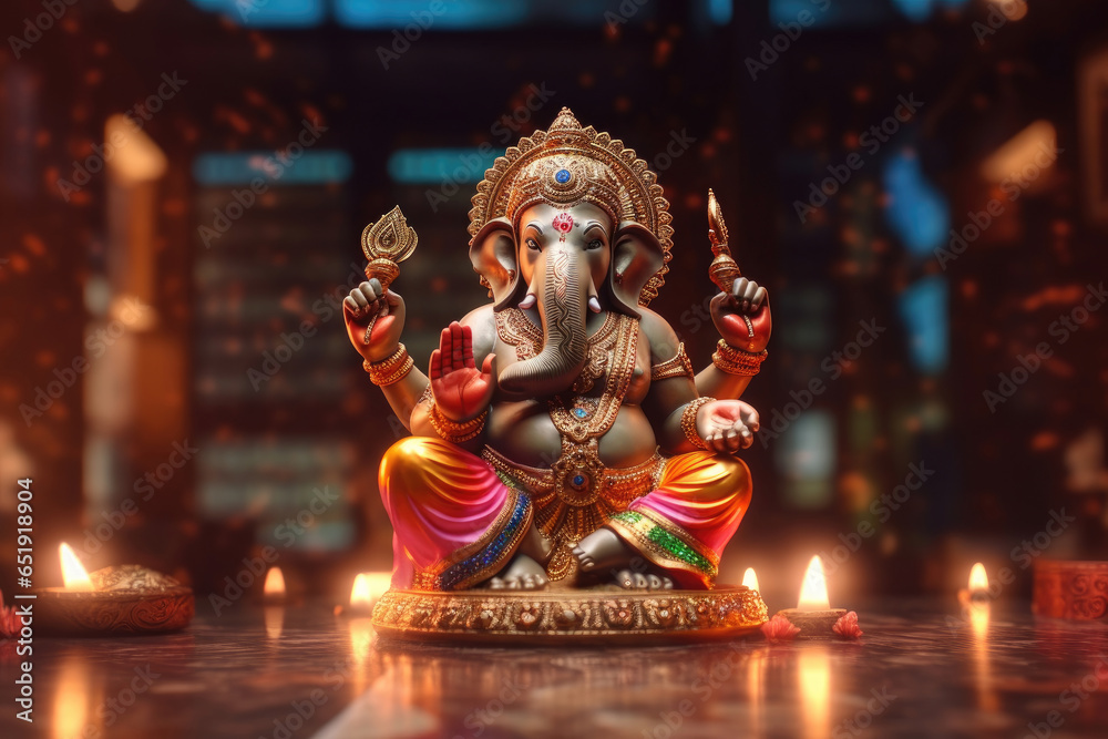 a Lord Ganpati, Ganesha. Generative Ai a Lord Ganpati, Ganesha. Generative Ai