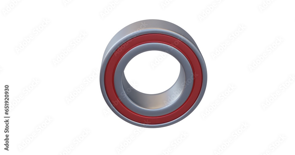 Cylindrical roller bearing - close up view Cylindrical roller bearing - close up view
